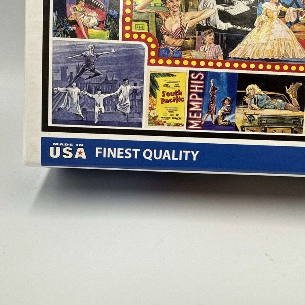 White Mountain-BROADWAY THE MUSICALS by James Mellett-1000 Pieces-NEW